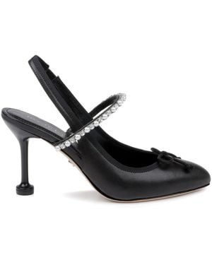 Dee Ocleppo 76Mm Houston Court Shoes - Black