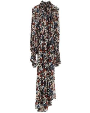 KHAITE Edgar Floral Maxi Dress - White