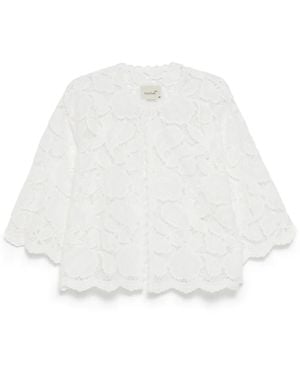 Bambah Chloe Gehaakt Bralette Jack - Wit