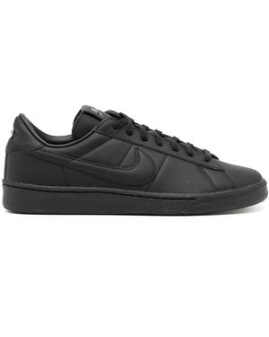 COMME DES GARÇON BLACK X Nike レースアップ レザースニーカー - ブラック