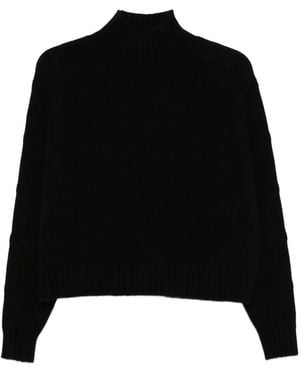 Elisabetta Franchi ハイネック セーター - ブラック