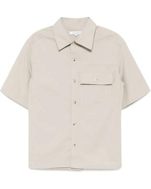 Maison Kitsuné Short Sleeve Shirt - White