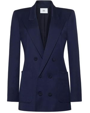 Adam Lippes Wool Blazer - Blue