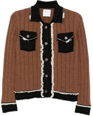 Barrie Knitted Jacket - Brown