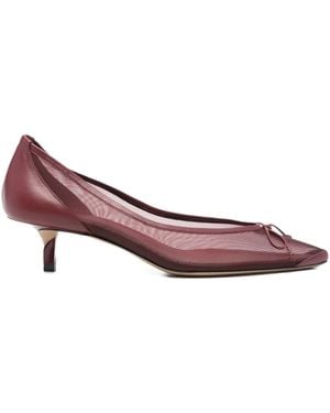 Jacquemus Pumps Mit Schleife 100Mm - Pink