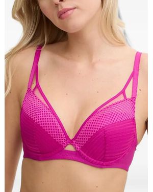 Chantelle Sujetador Pulp Play Con Paneles De Malla - Rosa