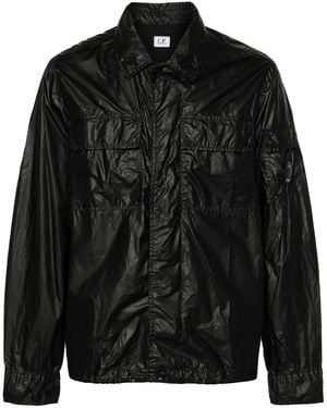 C.P. Company Cs Ii Lens-Detail Shirt Jacket - Black