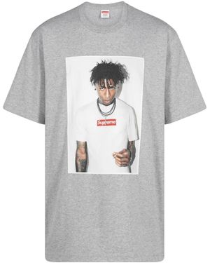 Supreme Nba Youngboy "Fw23 Heather" T-Shirt - Grey