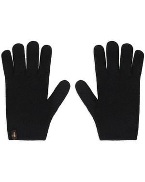 Moorer Guantes de punto - Negro