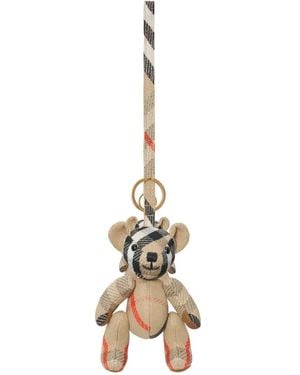 Burberry Pendente Thomas Bear - Metallizzato