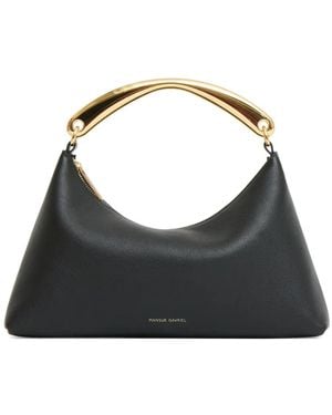 Mansur Gavriel レザーショルダーバッグ - ブラック