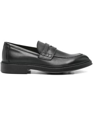 F.LLI RENNELLA Leather Loafers - Black