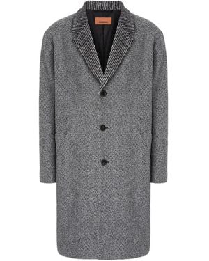Missoni Herringbone-Patterned Coat - Gray