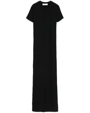 Ludovic de Saint Sernin Klassisches Jersey-Kleid - Schwarz
