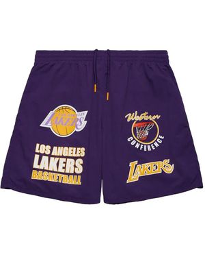 Mitchell & Ness Short Los Angeles Lakers - Blue