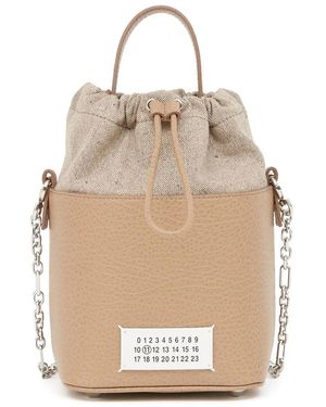 Maison Margiela 5ac バケットバッグ S - ナチュラル