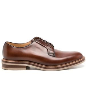Brunello Cucinelli ダービーシューズ - ブラウン
