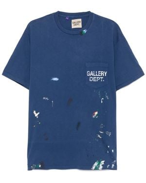 GALLERY DEPT. Vintage Logo Painted T-Shirt - Blue