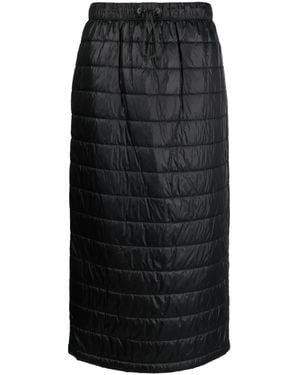 Brunello Cucinelli Padded Effect Skirt - Black
