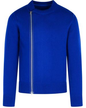 Sacai Maglione Girocollo - Blu