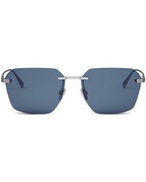 BVLGARI Rimless Sunglasses - Blue