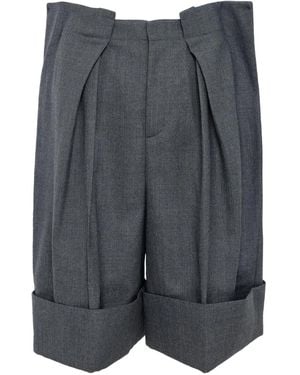 Enfold Bermudas mit Falten - Grau