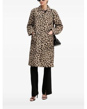 Sisley Leopard-Print Jacket - Natural