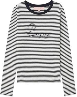 BAPY BY *A BATHING APE® Striped Logo Top - Grey