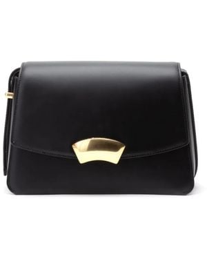 3.1 Phillip Lim Medium Id Leather Shoulder Bag - Black