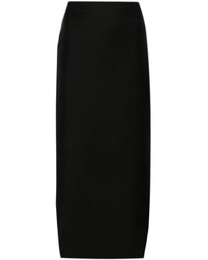 Givenchy Asymmetric Pencil Skirt - Black