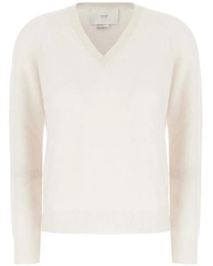 Vanisé V-Neck Sweater - White