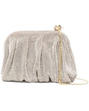 Benedetta Bruzziches Large Venus Clutch Bag - White