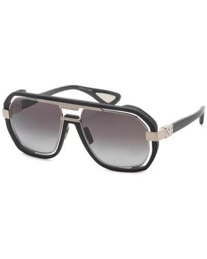 Bugatti Lunettes De Soleil À Monture Géométrique - Metallic