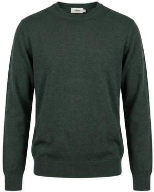 Altea Crew Neck Long-Sleeve Sweater - Green