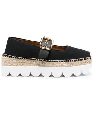 Marni Mary Jane Espadrilles - Black