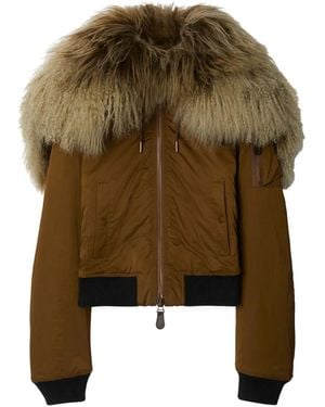 Burberry パデッドジャケット - グリーン