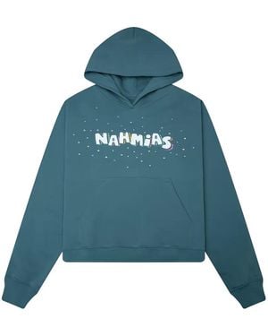 NAHMIAS Flower Trip Hoodie - Blue