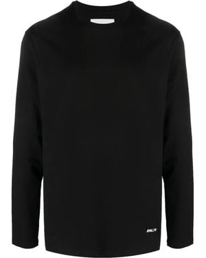 Jil Sander T-Shirt With Logo - Black