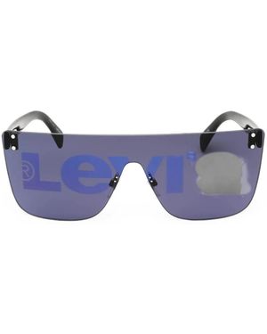 Levi's Shield-Frame Sunglasses - Blue