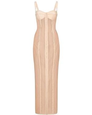 Dolce & Gabbana Kim Dolce&gabbana ビスチェドレス - ホワイト