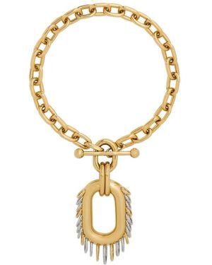 Rabanne Punk Xl Necklace - Metallic