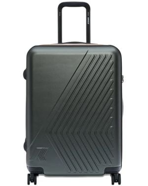 K-Way Eudoxieur Logo Luggage - Grey