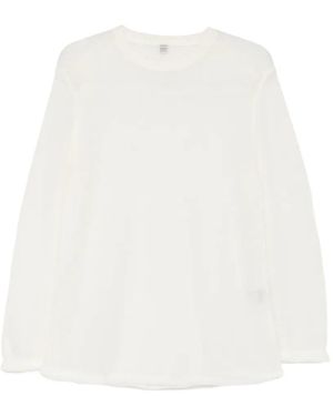 TOTEME Crew-Neck Jumper - White