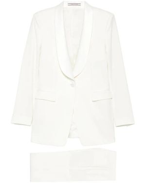 Tagliatore Traje Con Cuello Esmoquin - Blanco