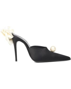 Magda Butrym Mules con tacón de 110 mm - Negro