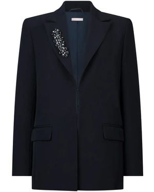 Liu Jo Blazer Con Decorazione - Blu