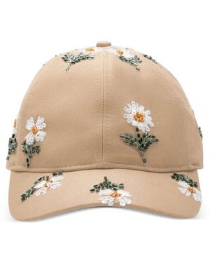 Honor The Gift Sequin-Embellishment Baseball Cap - Natural