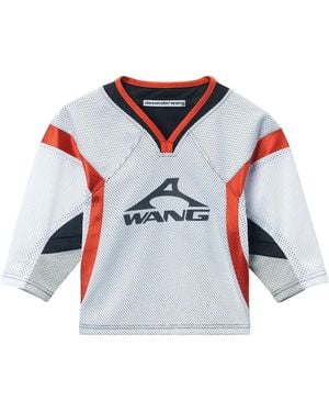 Alexander Wang Logo Print T-Shirt - White