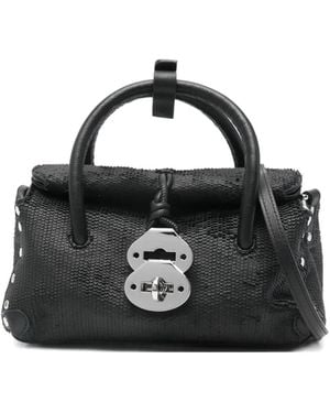 Zanellato Baby Dotta Tote Bag - Black