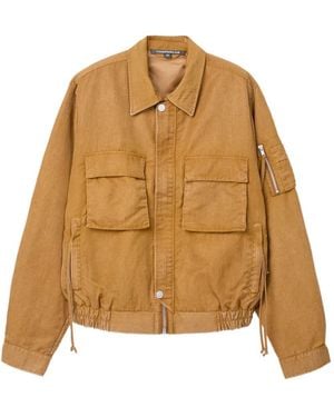 CAMPERLAB Pocket Zip Jacket - Natural